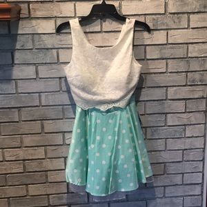 2 piece homecoming dress